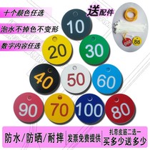 Digital number plate number abs plastic sign sign sign custom pvc free invoicing waterproof