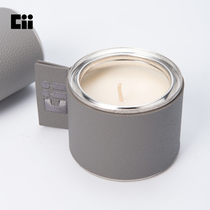 Cii aromatherapy candles gradient color smoke-free home aromatherapy ornaments gift niche birthday gift Gray series