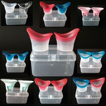 Eye washing tool professional eye stick silver wash eye needle eye eye picking tool round head eye scraping silver bead Rod set