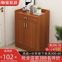 Shoe rack New 2021 explosive door outside storage multi-layer shoe cabinet modern simple simple home door small shoe shelf