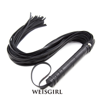 (Whip series) Eroy Items Bed Teasing Passion Leather Whip Props Cat Lady Queen Lashes to teach the whip