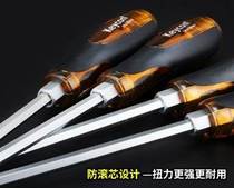 Rose screwdriver multi-purpose Rod screwdriver can hit large super hard impact industrial grade piercing heart length