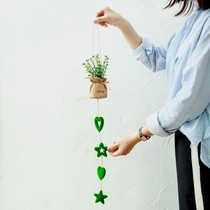 Pastoral ceiling decoration creative kindergarten hanging shop wall roof corridor P ceiling room bedroom hanging