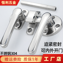 Soundproof door handle Air conditioning handle New energy coating machine equipment Sealing handle lock FA-624 internal and external double door