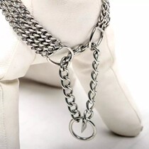 Stainless steel Dog Item Circle p Chain Gold Maudubin Depasture Dog Dog Neck Ring Single Row Double Row Three Rows Of Dog Chains