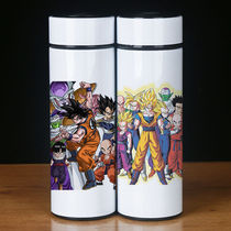 Dragon Ball animation stainless steel thermos cup Sun Wukong Saiyan peripheral water cup 304 inner tank thermos