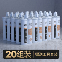 Mei sewing agent tile floor tiles special aristocratic silver household kitchen real porcelain glue beautiful seam glue waterproof and mildew brand Wholesale