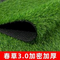 Simulation lawn carpet artificial turf fence school playground kindergarten football field artificial plastic fake grass outdoor