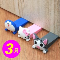 Creative door stop anti-collision door plug top door stop door door stop door door stop door door anti-wind cute door door wedge door stopper
