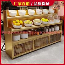Hot Pot restaurant seasoning table simple modern new Chinese self-service string incense retro sideboard small material Table iron small