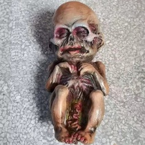 Halloween npc props Haunted house room escape horror mummified doll scene dress up ghost baby ornaments Script kill