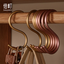 Times town multi-functional aluminum alloy hook S-hook S-hook kitchen bathroom multi-purpose S-hook metal S-hook hanger