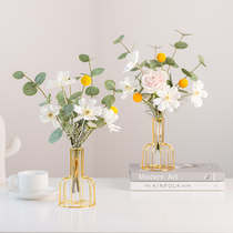 Light lavish floral swing pieces Living room Fake Flowers Simulation Flowers Furnishing Table Flowers Pendulum Flowers Nordic Ins Air-dried Flower Decorations