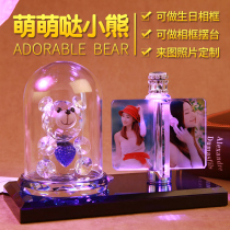 Creative handmade DIY custom photo windmill rotating photo frame table album wedding photo birthday gift for girls