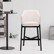 Manufacturers supply Italian light luxury bar chairs KTV bar chairs coffee shop hotel club front desk high stools