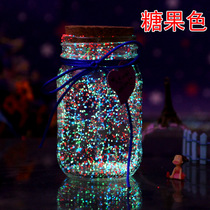 Star bottle luminous wish bottle 520 plastic tube star bottle drift bottle fluorescent origami glass bottle birthday gift
