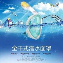 Diving Respirator Triple Treasure Snorkeling Mask Full Dry Trippel Full Face Respirator Adult Swim Glasses Suit