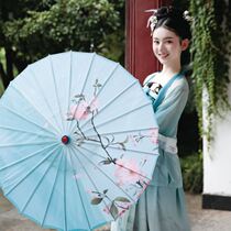 Take pictures of beautiful umbrellas girls high-value ancient style literary outdoor shooting props ancient costumes oil paper umbrellas childrens street shots