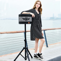 Magic 3PLUSX speaker bracket Roland EX floor thickened metal JOYO three-legged outdoor sound surround corner shelf