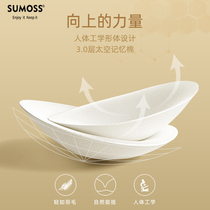 SUMOSS new upgrade professional sports chest pad thick breathable underwear sponge pad white swimsuit pad small chest big
