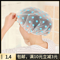Household appliances small department store creative fashion shower cap thickened waterproof adult shower cap kitchen anti-oil smoke wash