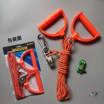 Net red with pulley rings traction health care pull rope Stroke hemiplegia rehabilitation trainer fitness pull rope Kang
