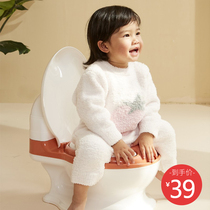 Childrens toilet toilet simulation baby training boys and girls special toilet potty stool large home