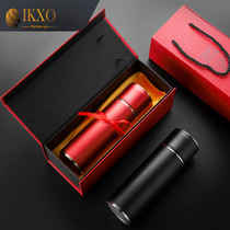 IKXO sterling silver liner thermos cup 999 silver gift silver water Cup for men and women high-end business tea cup customization
