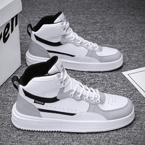 Guochao Li Ning Korean version of board shoes Korean white mens shoes aj sports trend autumn air force one basketball High help small