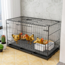 Chicken cage Home breeding cage Large large balcony outdoor chicken coop automatic manure cleaning poultry chicken duck goose nest Home breeding