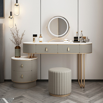  Light luxury dresser Bedroom postmodern simple net celebrity ins makeup table Small Italian extremely simplified makeup table storage