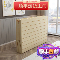 Office lunch break nap study home double single portable strong durable solid wood children folding bed