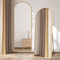 Entry door mirror ins Wind arch full-length mirror girls bedroom clothes mirror wall Net red floor mirror home
