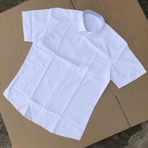 3502 Custom duty short sleeve shirt pure white shirt men summer business dress shirt office casual