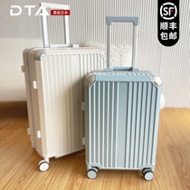 Japan DTA luggage Womens Small trolley case 24 inch ultra-light boarding 20 sturdy and durable student suitcase 22
