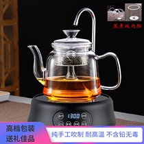 The tea boiling machine automatically on the water and electricity pottery stove steam boiling teapot health pot glass boiling water steaming teapot boiling tea pot boiling tea stove home