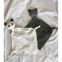 Spot Liewood Organic Cotton Cute Animal Appeasement Towel baby soothing towel Two clothing Entrance Can