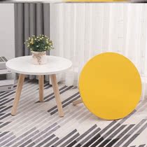 Floating window small tea table Insides a few small round table minimalist bedrooms Mini small table solid wood round small side table headboard