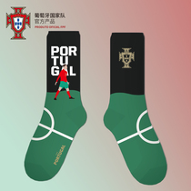 Portuguese National team official goods) C Luo B Felix football fans tide socks fans cotton stockings