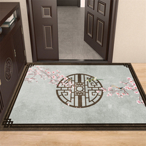 New Chinese floor mat entrance door carpet living room entrance corridor foot mat household non-slip can be cut Chinese style door mat