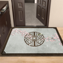 New Chinese floor mat entrance door carpet living room entrance corridor foot mat household non-slip can be cut Chinese style door mat