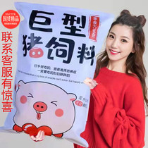 Good products shop pig feed snacks big gift bag men and women friends giant birthday snacks creative surprise new year gift