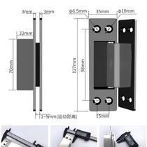 Hidden door 304 exterior open concealed wooden door stainless steel hinge cross concealed hidden hinge