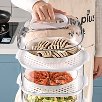 Fresh food cover summer household table multi-layer thick transparent dust-proof cockroach multi-function insect fly food cover
