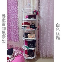 Shoe shop display rack window bedroom iron bag rack floor-to-ceiling household storage rack accessories cabinet