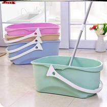 Ordinary mop bucket Commercial household artifact Old-fashioned drag long square detachable hotel mop head drain pipe