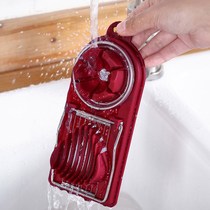 Multifunctional egg cutter household egg cutting artifact all six eggs pine flower egg slicing tool left egg splitter