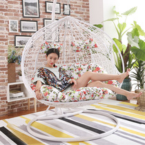 Family indoor outdoor hanging chair seat small swing swing chair bedroom girl basket chair sitting and lying dual-purpose Birds Nest
