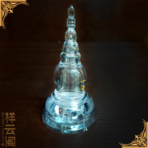 The stupa is exquisite and the pagoda can be loaded with a strong son and a pagoda