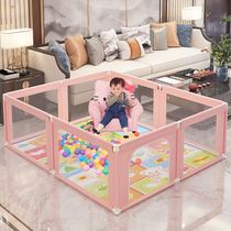Baby fence mesh children Baby Game crawling mat toddler ground safety fence anti-fall indoor home